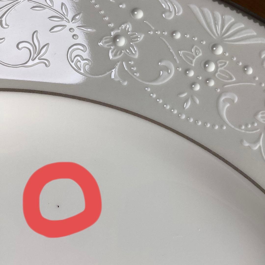 ノリタケ　Noritake シルバーパレス　27.5cmプレート　3枚セット