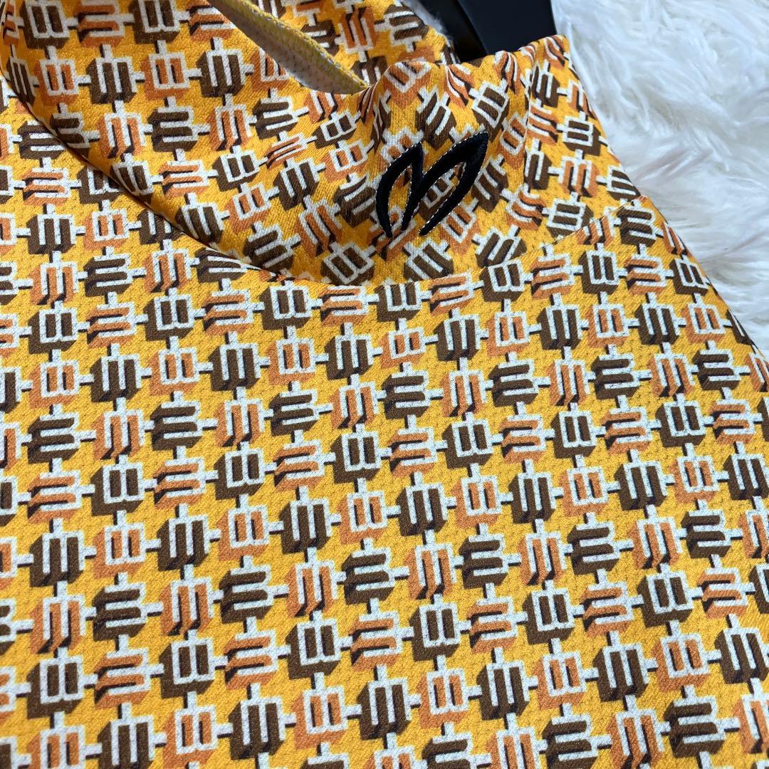 極美品 希少サイズ マスターバニー ゴルフウェア半袖 モックネック 3XL