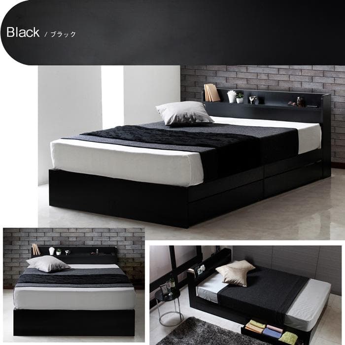 A 【断捨離中】 　セミダブル　マットレスなし【収納あり】 送料込み！