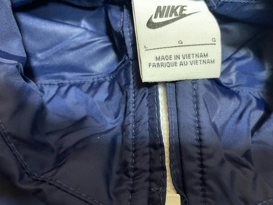 【未使用品】NIKE(ナイキ) セットアップ ネイビー ナイロン サイズL