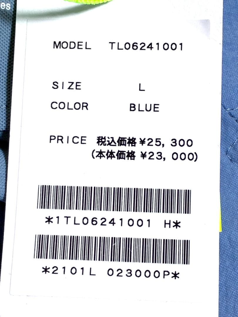 【早い者勝ち❣️】新品 TFW49 コンビネーションオープンシャツ Lサイズ