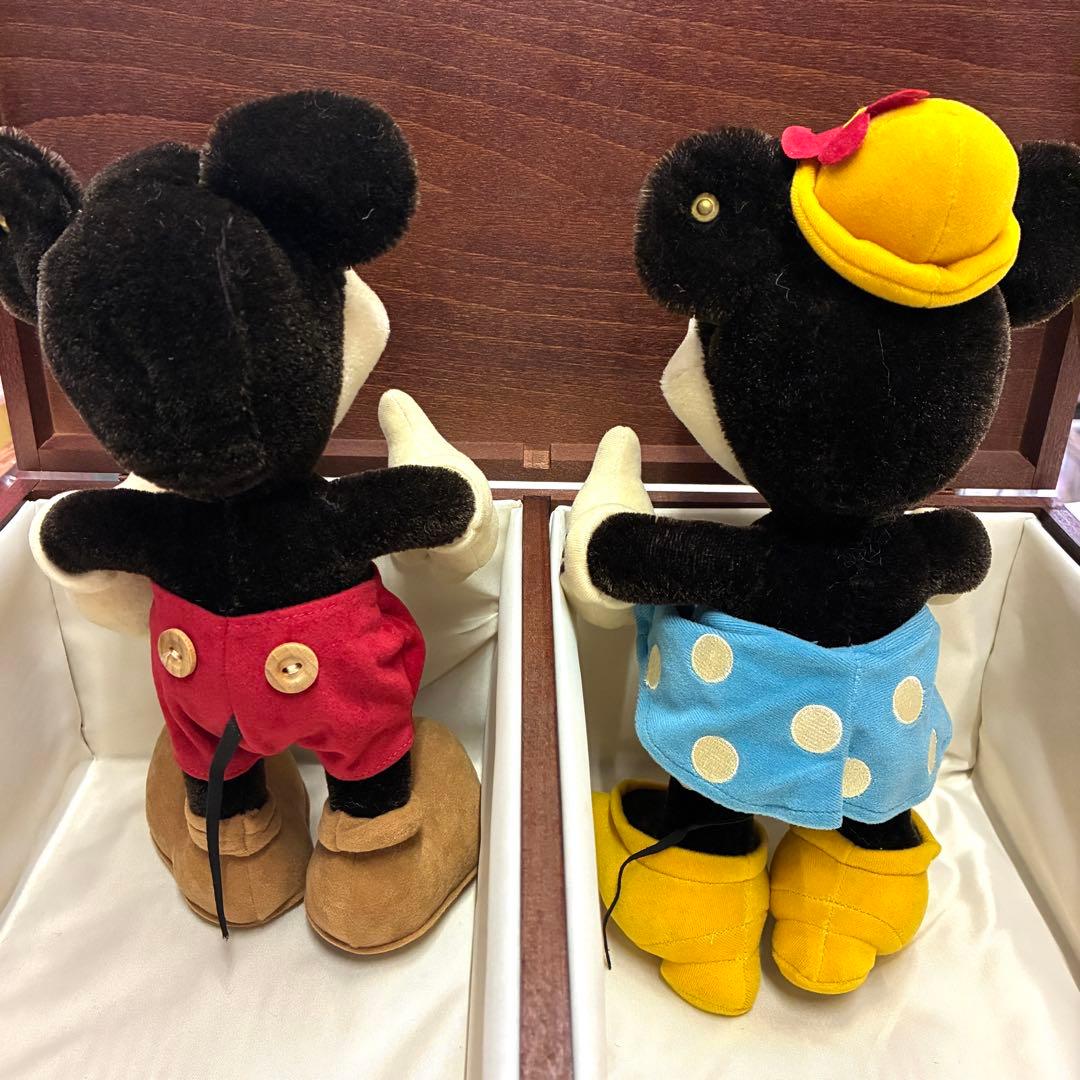 シュタイフ　Steiff 　ディズニー　ミッキーミニー　ドール　70周年　限定