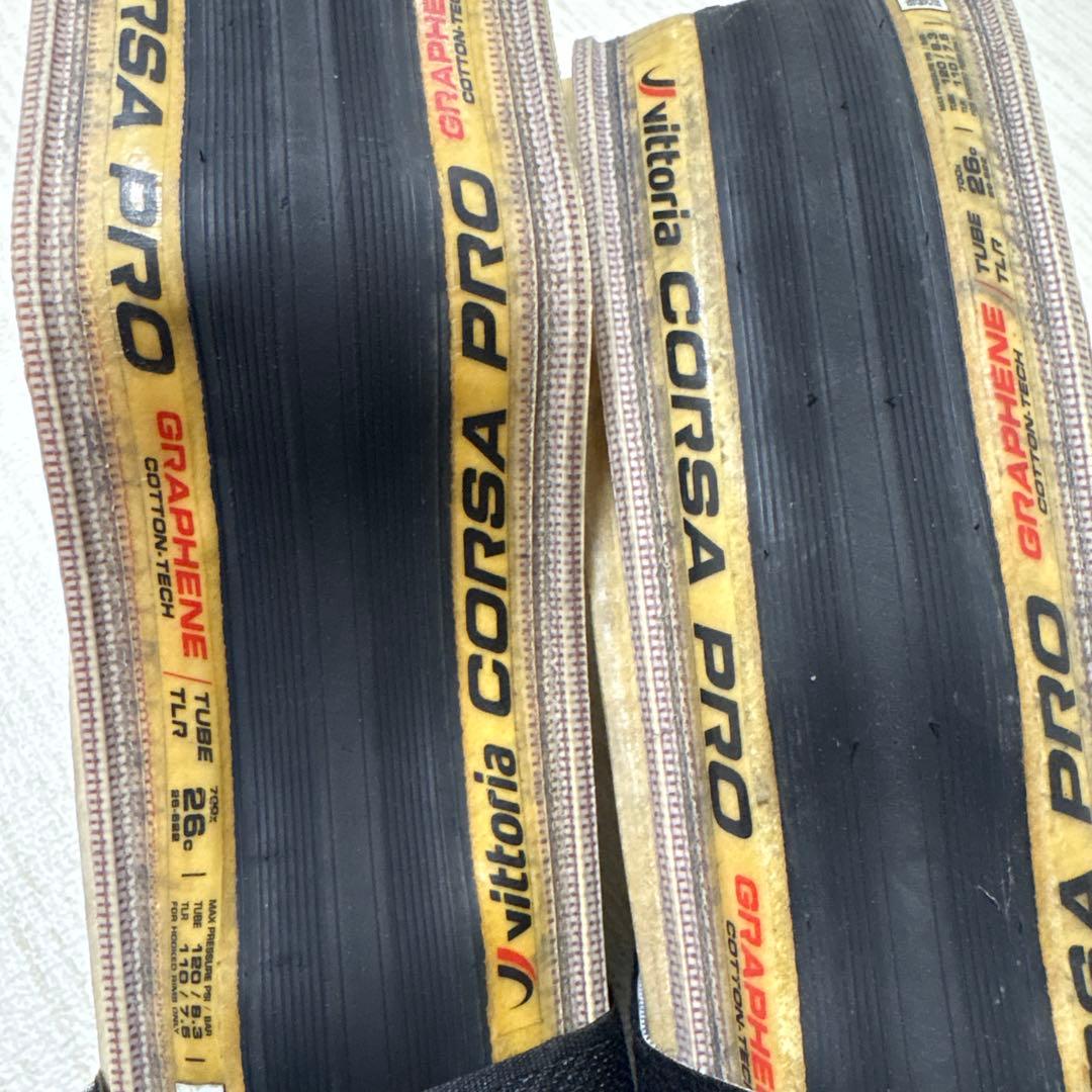 Vittoria Corsa Pro 700x26C タイヤ2本セット