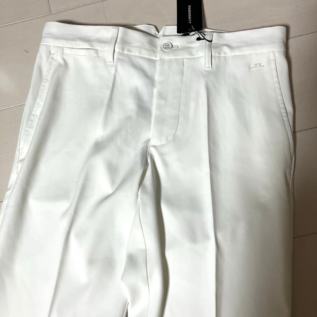 J.LINDEBERG リンドバーグ　メンズ　ストレッチロングパンツ　白　30