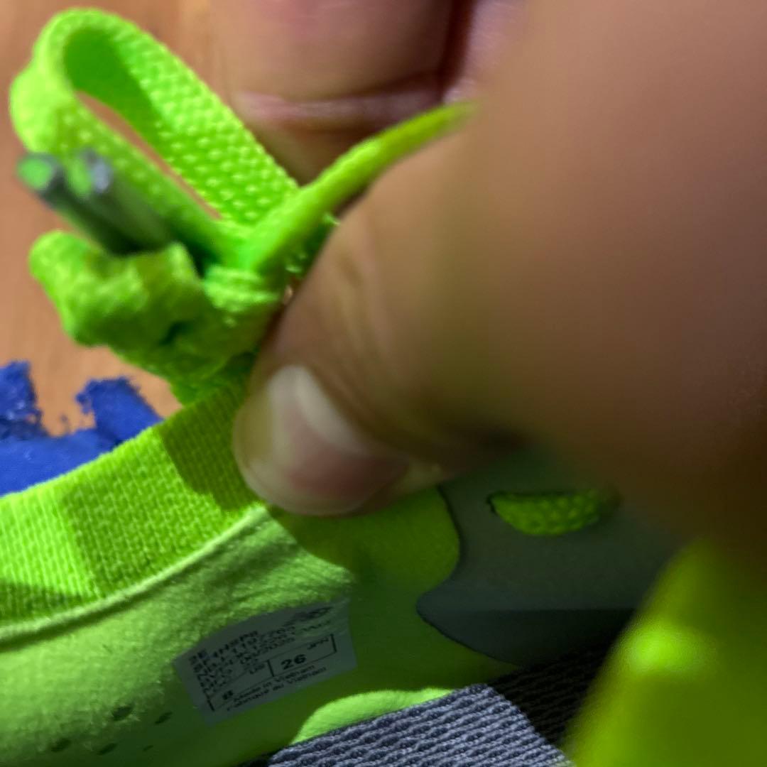 New Balance 442 蛍光イエロー サッカーシューズ
