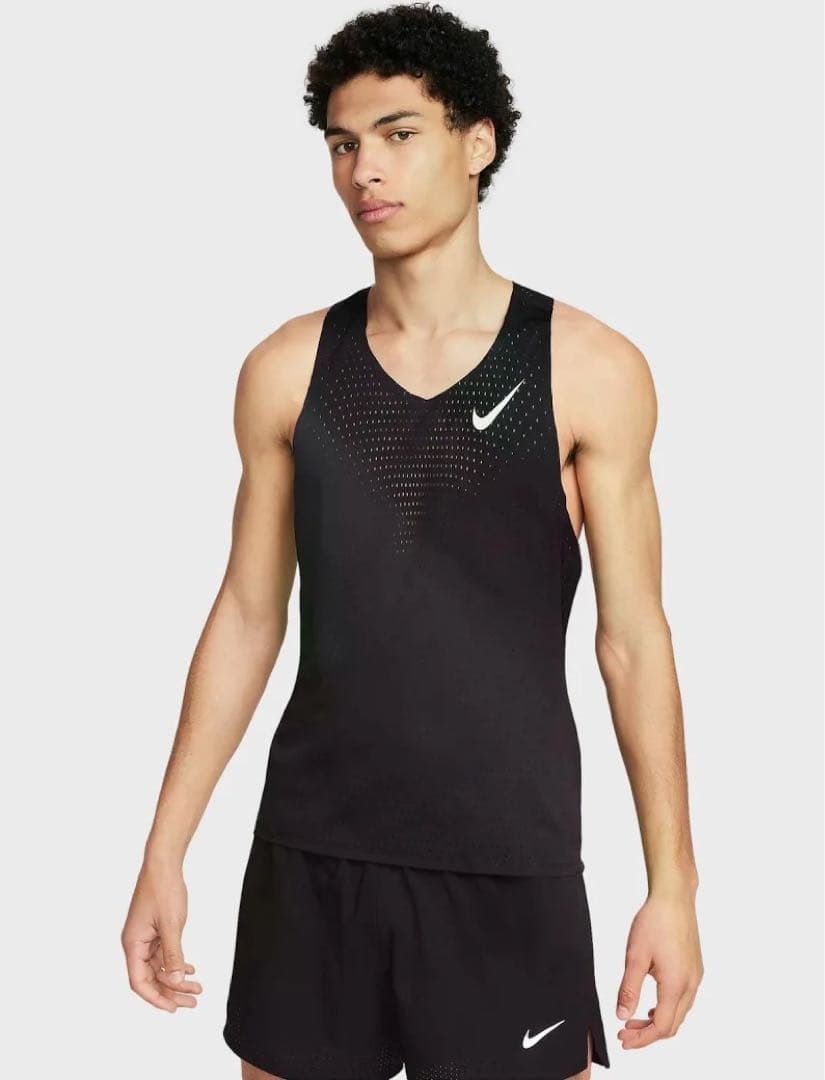 【新品】NIKE エアロスイフト シングレット ブラック Lサイズ