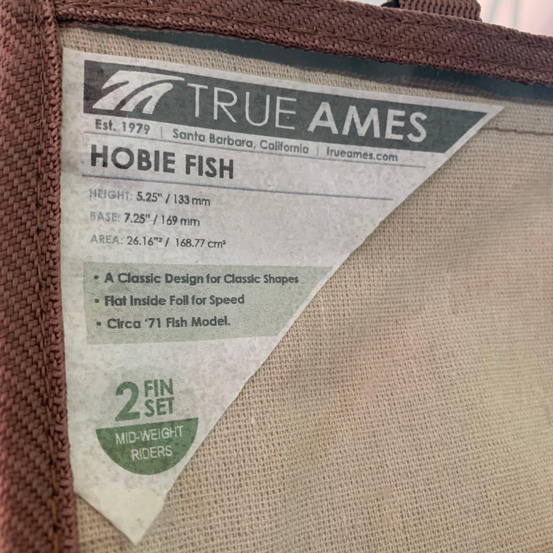 TRUE AMES HOBIE FISH 2フィンセット