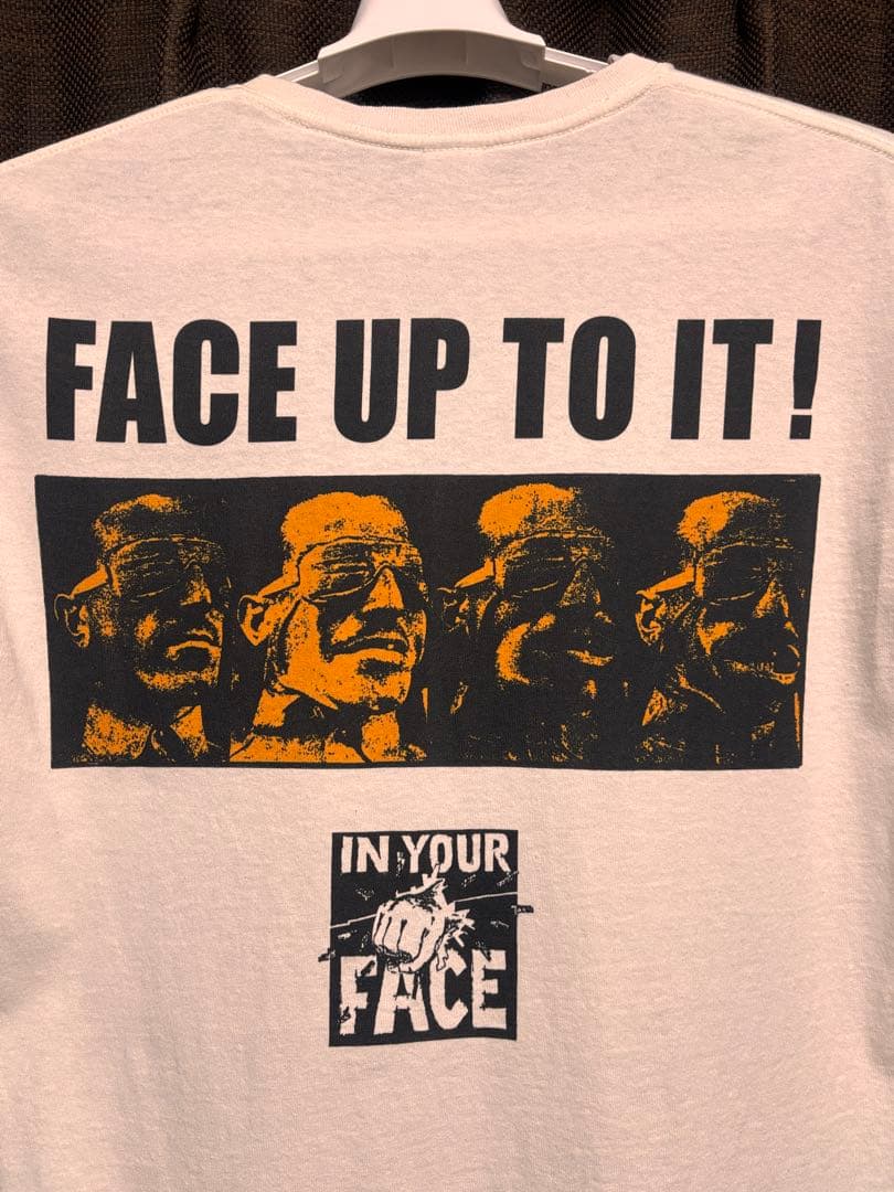 UK ハードコア　HERESY Tシャツ【L】 パックプリント有り　★ヘレシー