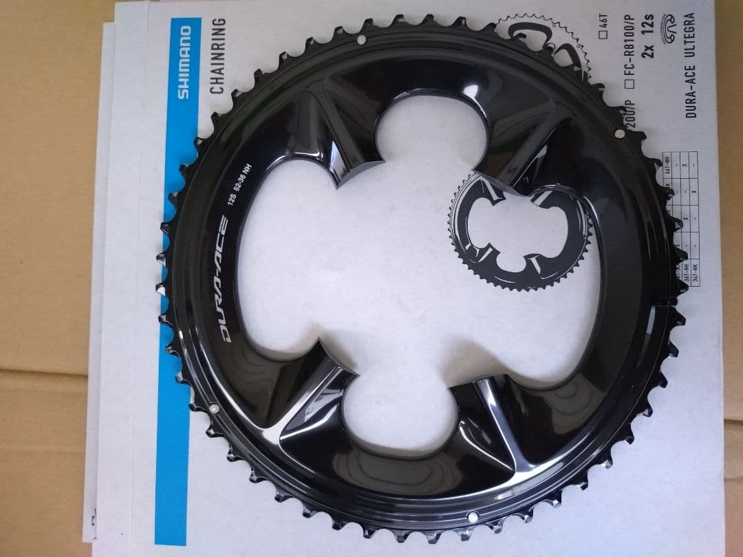 SHIMANO DURA-ACE チェーンリング 52T/36T