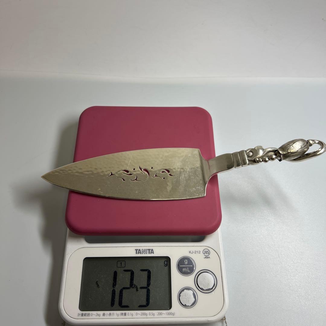 ジョージジェンセン　激レア　ブロッサムsterling925Fish Slice