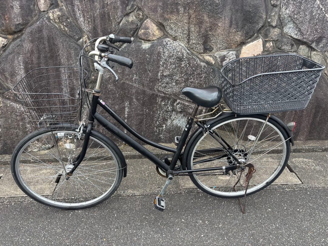 【福岡県糸島市】【直接取引限定】自転車　27インチ　外装6段変速