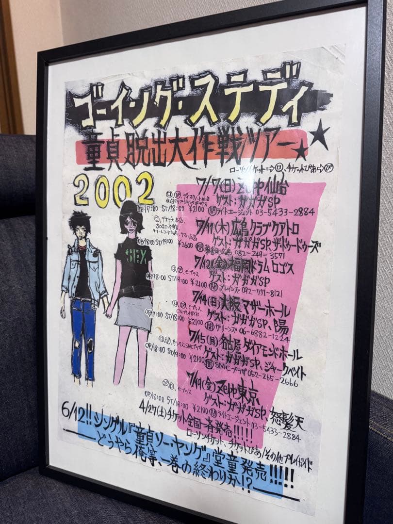 GOING STEADY ポスター5枚セット　銀杏BOYZ ゴイステ