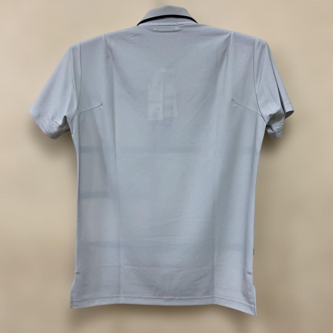 LE COQ SPORTIF メンズグレー ポロシャツＬ