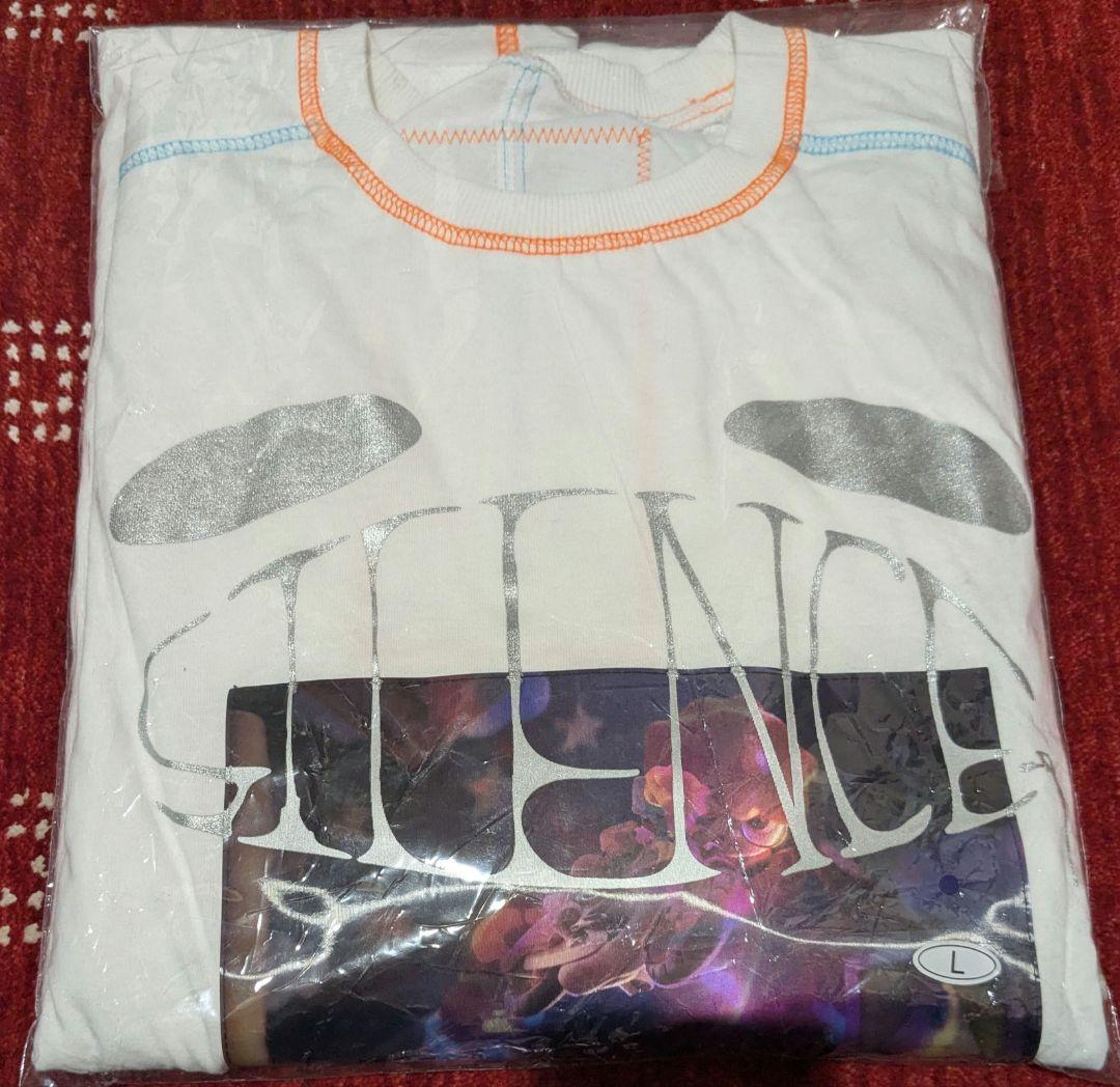 VaundyレイヤードTシャツ \"SILENCE\" [ホワイト] L おまけ付き