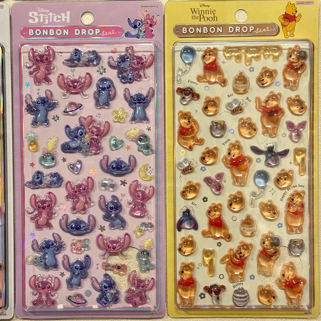 【正規品】ボンボンドロップシール❋ディズニー 第二弾 コンプリートセット④