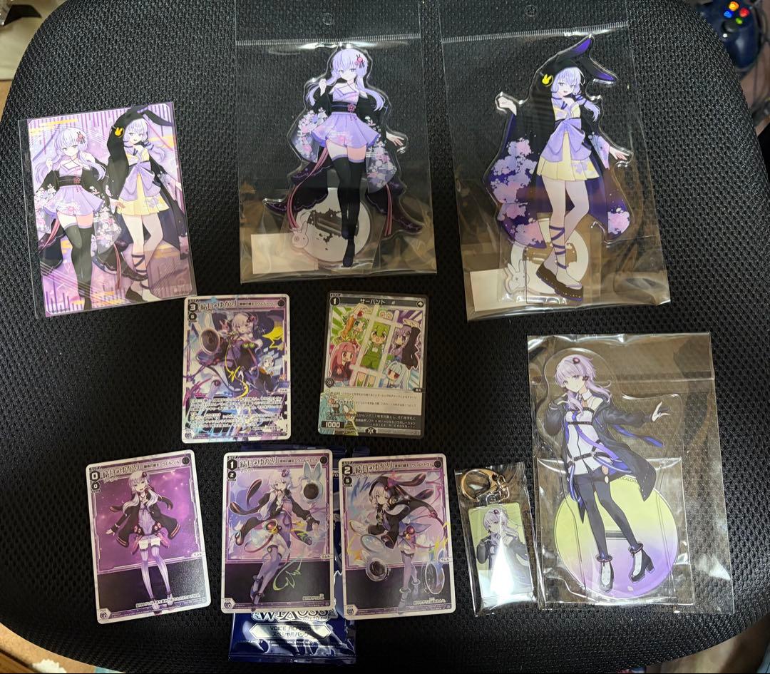 結月ゆかり　グッズセット　アクリルスタンド　ボイスロイド　ボーカロイド