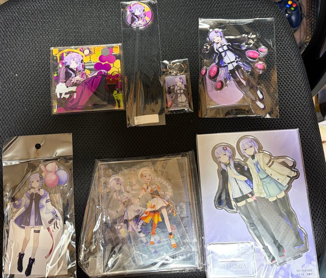 結月ゆかり　グッズセット　アクリルスタンド　ボイスロイド　ボーカロイド