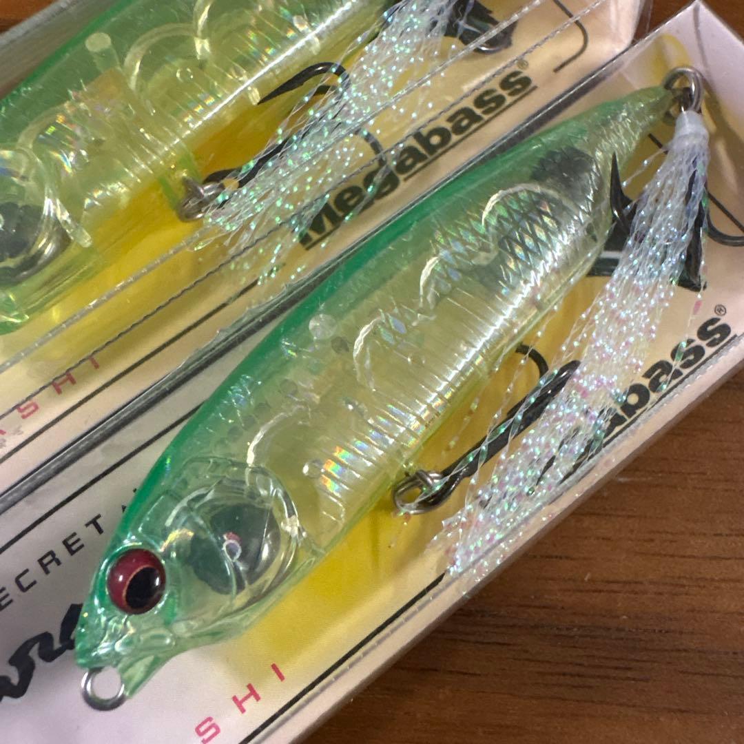 ☆激レア☆新品☆限定☆メガバス　カラシ　コンクルージョンカラー　7個セット