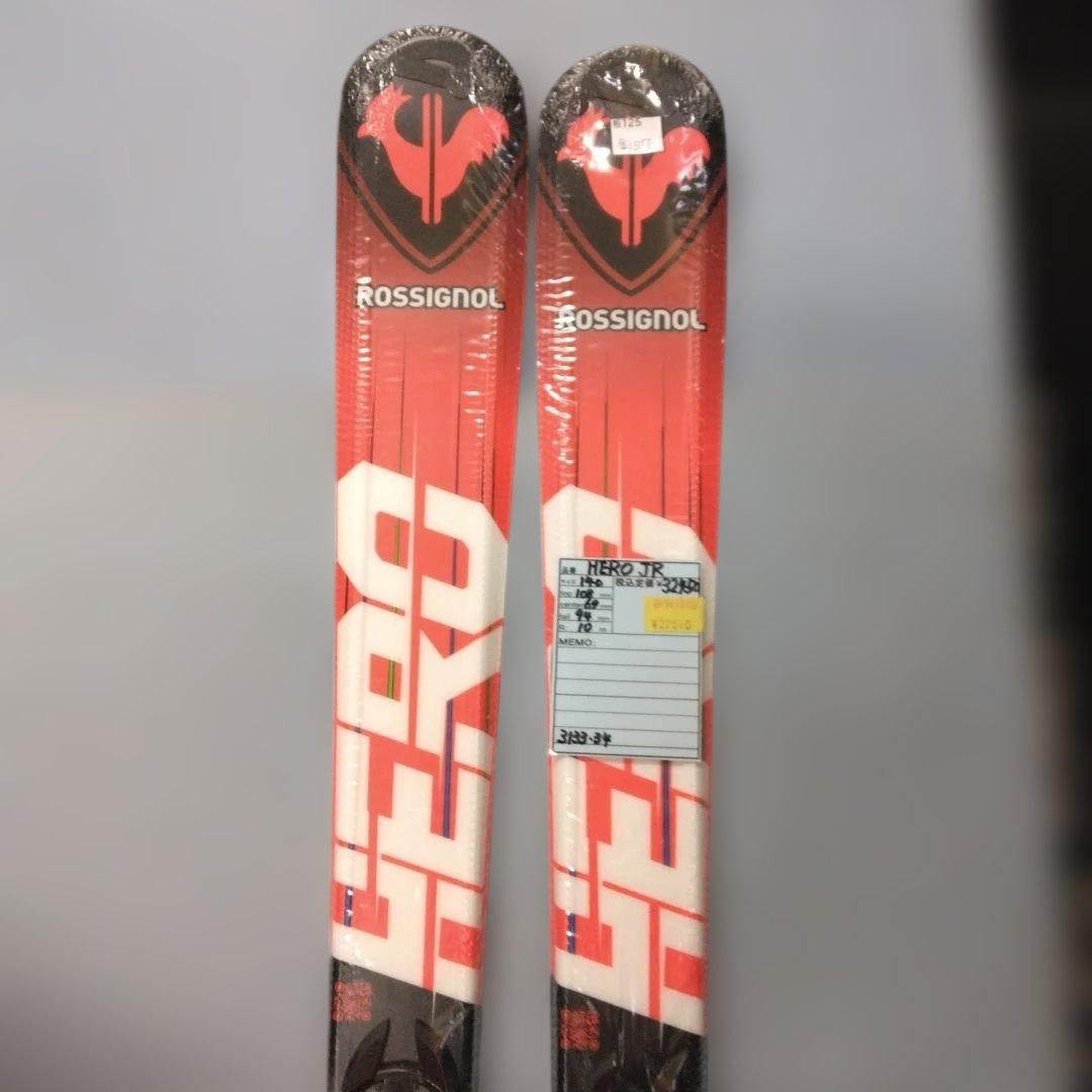 ROSSIGNOL HERO JR、140cm、金具付XPRESS 7 GW新品