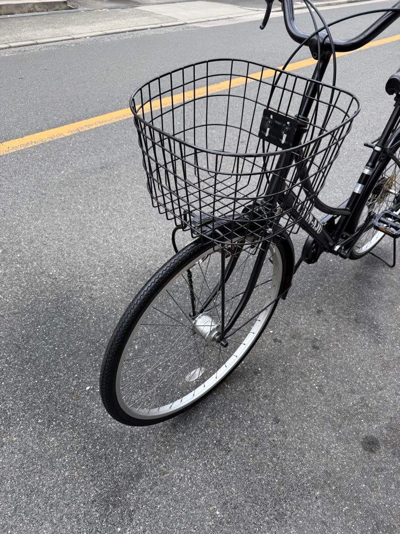188 自転車 大阪市 【引取り限定】 美品 26インチ 変速付き
