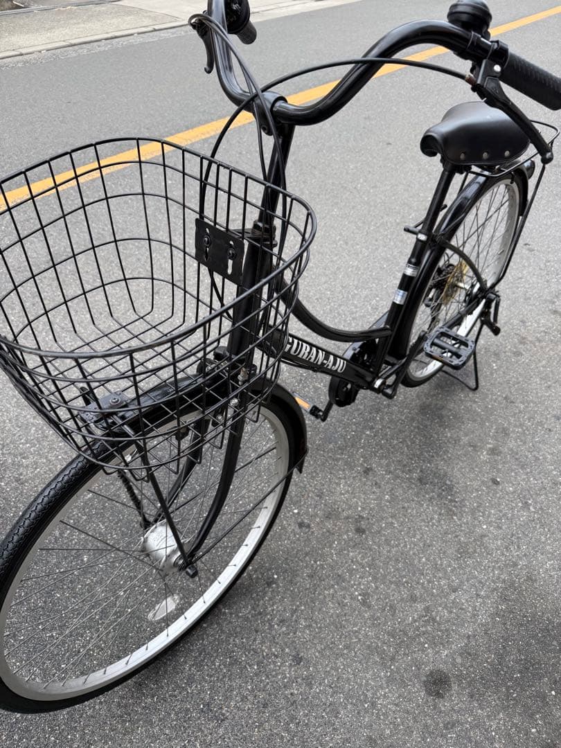 188 自転車 大阪市 【引取り限定】 美品 26インチ 変速付き
