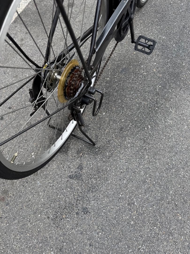 188 自転車 大阪市 【引取り限定】 美品 26インチ 変速付き