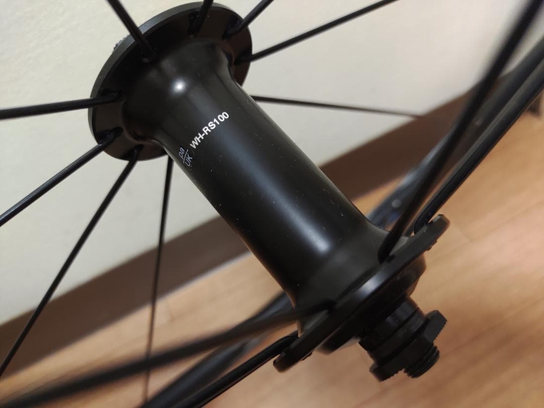 Shimano WH-RS100 (17c) ホイールセット（未走行）