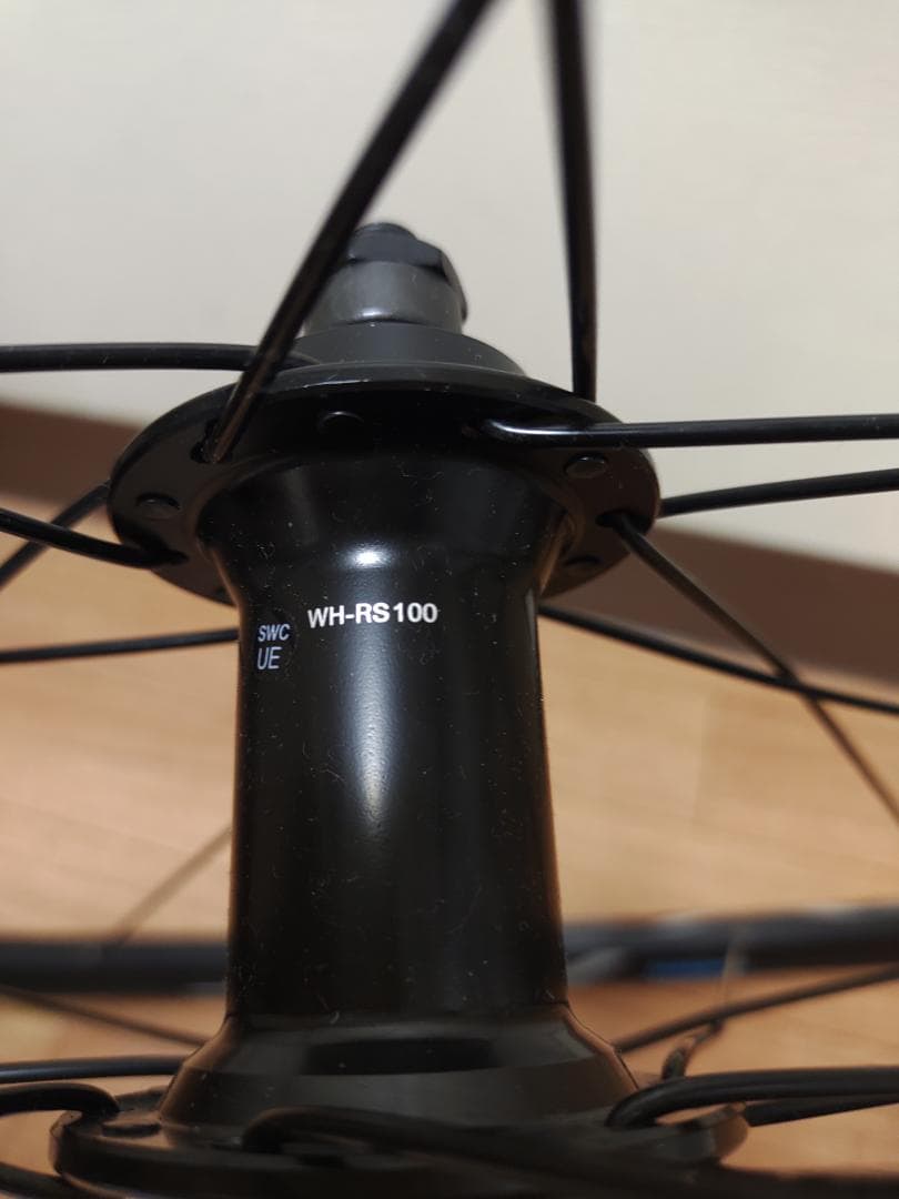 Shimano WH-RS100 (17c) ホイールセット（未走行）