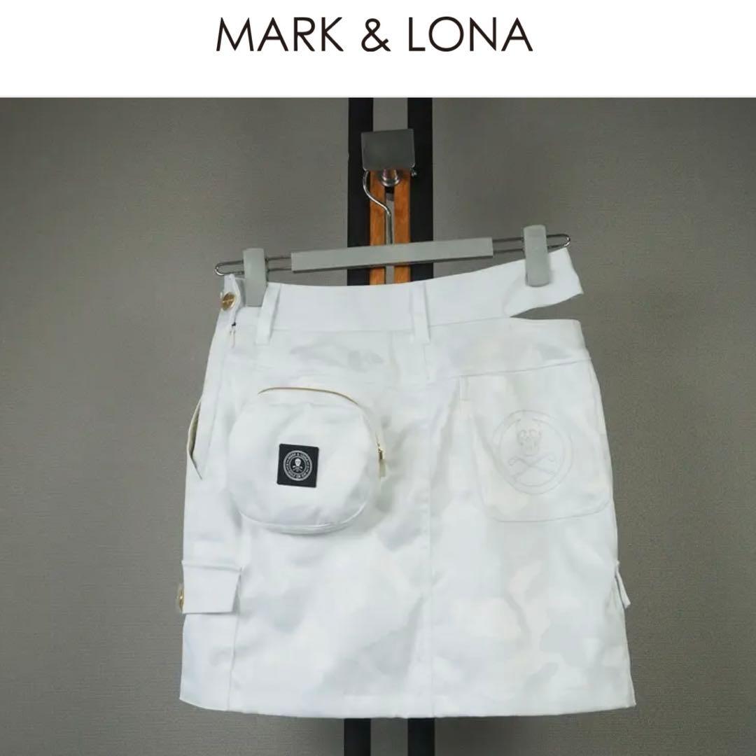 極美品　MARK&LONA スカート　マークアンドロナ　S ゴルフウェアー