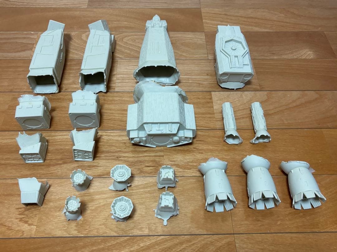 ハルシオン 1/960 ノストロモ号 複合キット 未組立 エイリアン