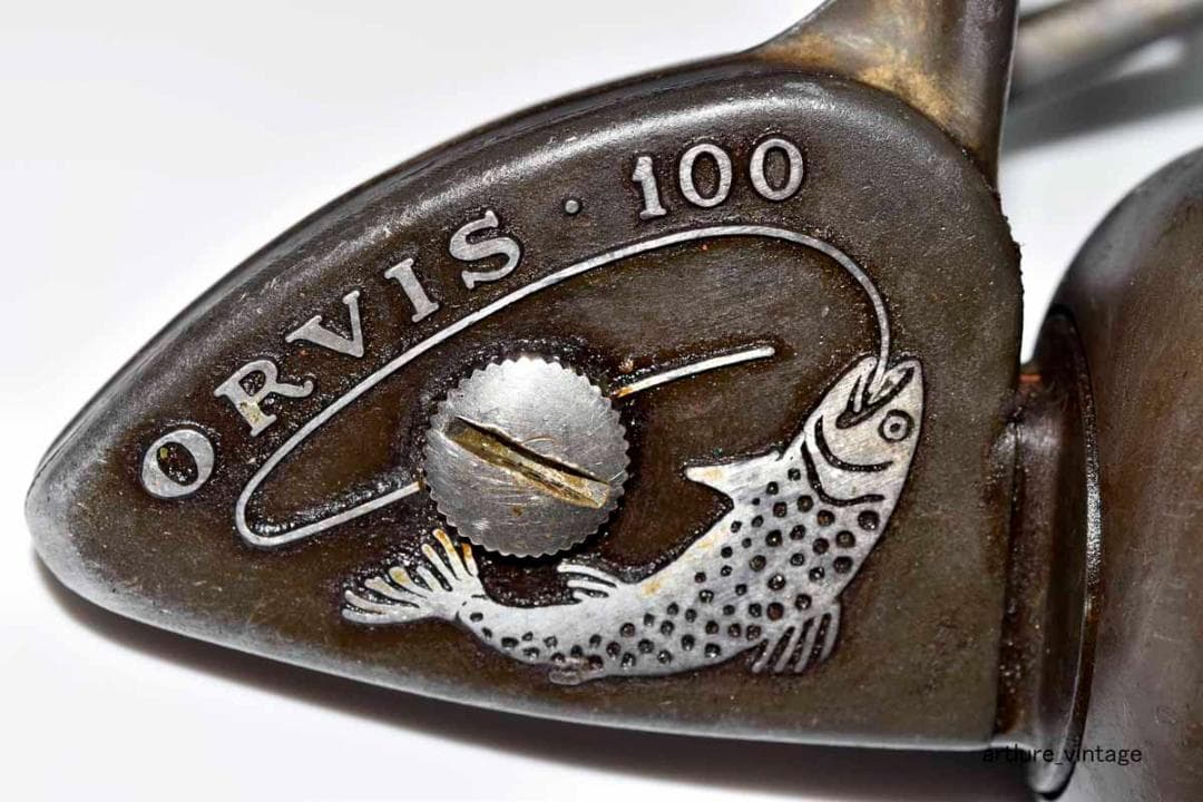 VINTAGE REEL,希少　イタリア製　orvis 100 459-343