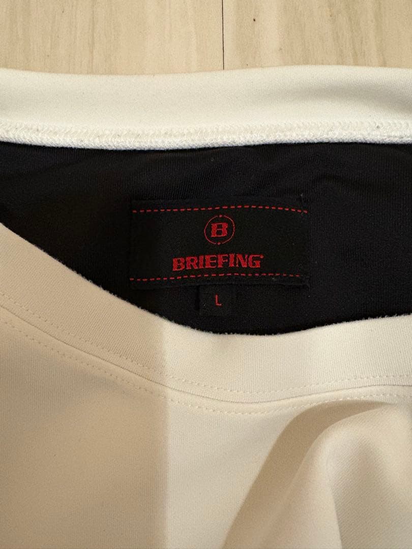 BRIEFING MENS SIDE LOGO LINE トップス