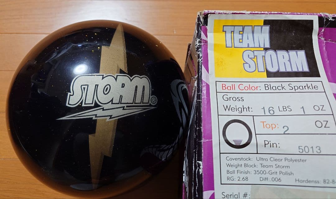 ◆STORM◆ TEAM STORM クリアスペアボール 16P