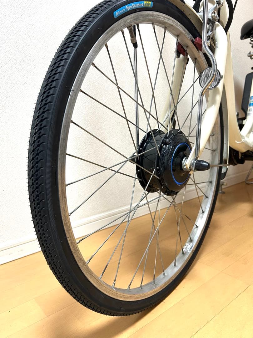 清掃員様用(送料込み) 電動自転車　ブリヂストン　フロンティア　前後タイヤ新品