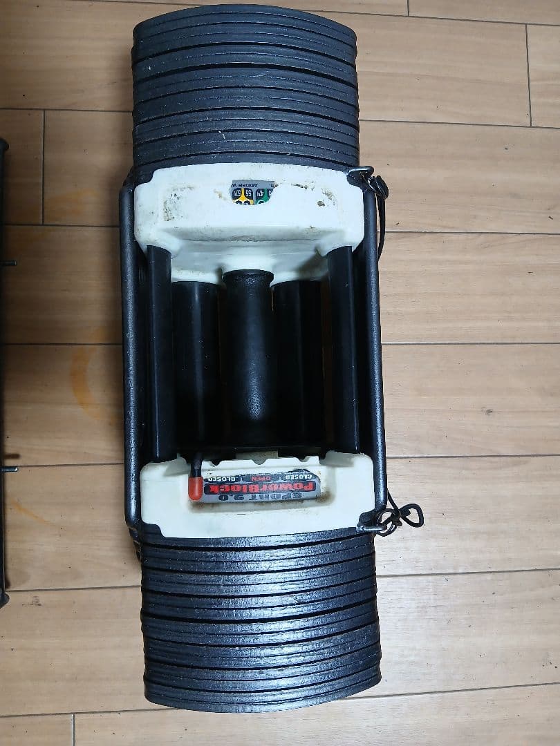 ②POWERBLOCK パワーブロック 可変式ダンベル 41Kg×1個