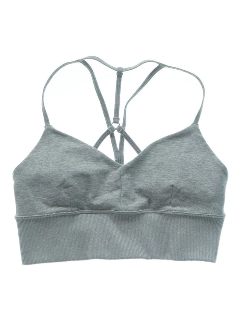 alo yoga アロー ヨガ ブラトップ ショートパンツ セットアップ グレー