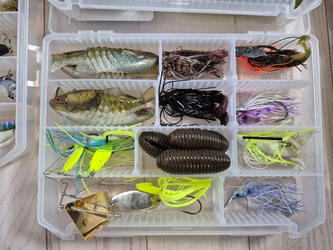 バス釣り　引退セット　まとめ売り　ルアー　ワーム　セット　中古