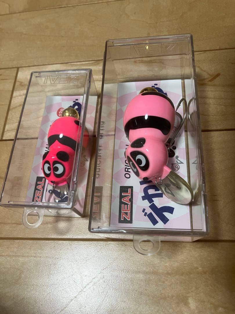 ［値下げ］ZEAL ピンクのパンダ2個セットと おまけピンク1個