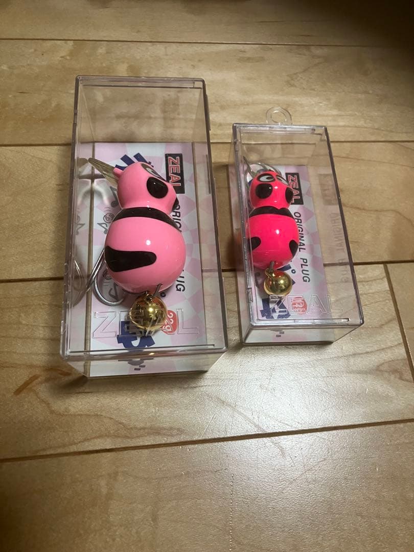 ［値下げ］ZEAL ピンクのパンダ2個セットと おまけピンク1個