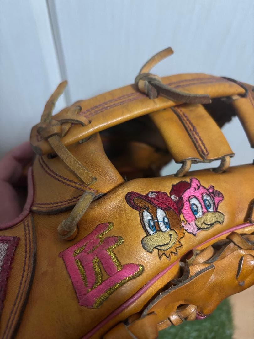 プロ支給品　実使用　三好匠　楽天イーグルス　久保田スラッガー　内野手　硬式用