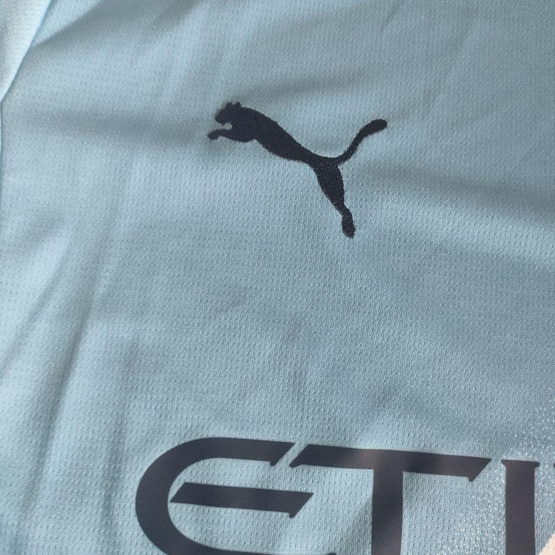 マンチェスター・シティ PUMA シャツ ライトブルー