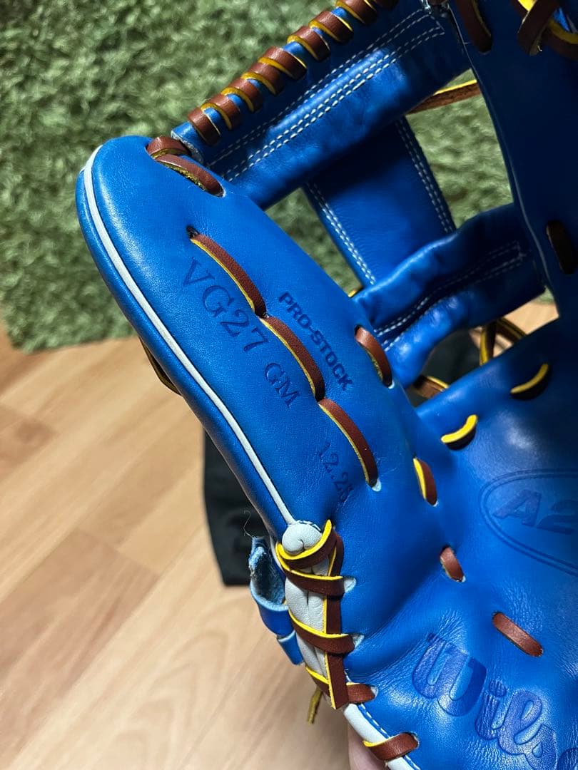 希少⚫︎Wilson A2000 VG27 硬式グラブ ブルーSS ゲレーロjr