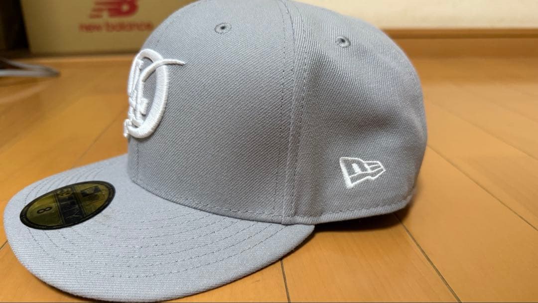 シティコネクト　ニューエラ 59FIFTY ドジャース サイズ8 グレー