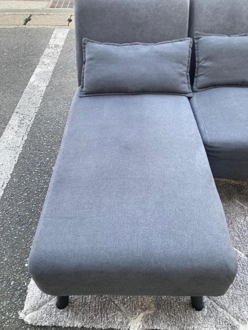 【福岡市限定】カウチソファ ソファ 172×120×75㎝