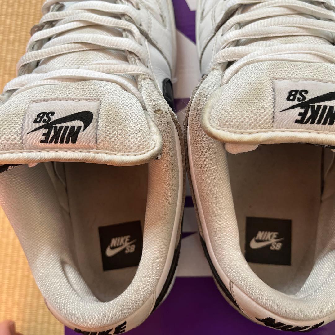 スケートボード Nike sb dunk low pro white
