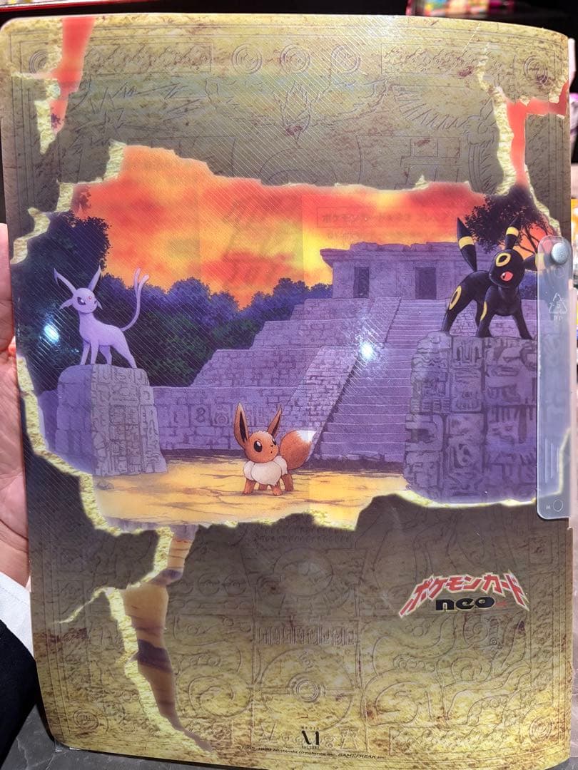 限定価格！！ポケモンカードゲーム バインダー ネオシリーズ（カード9枚付）