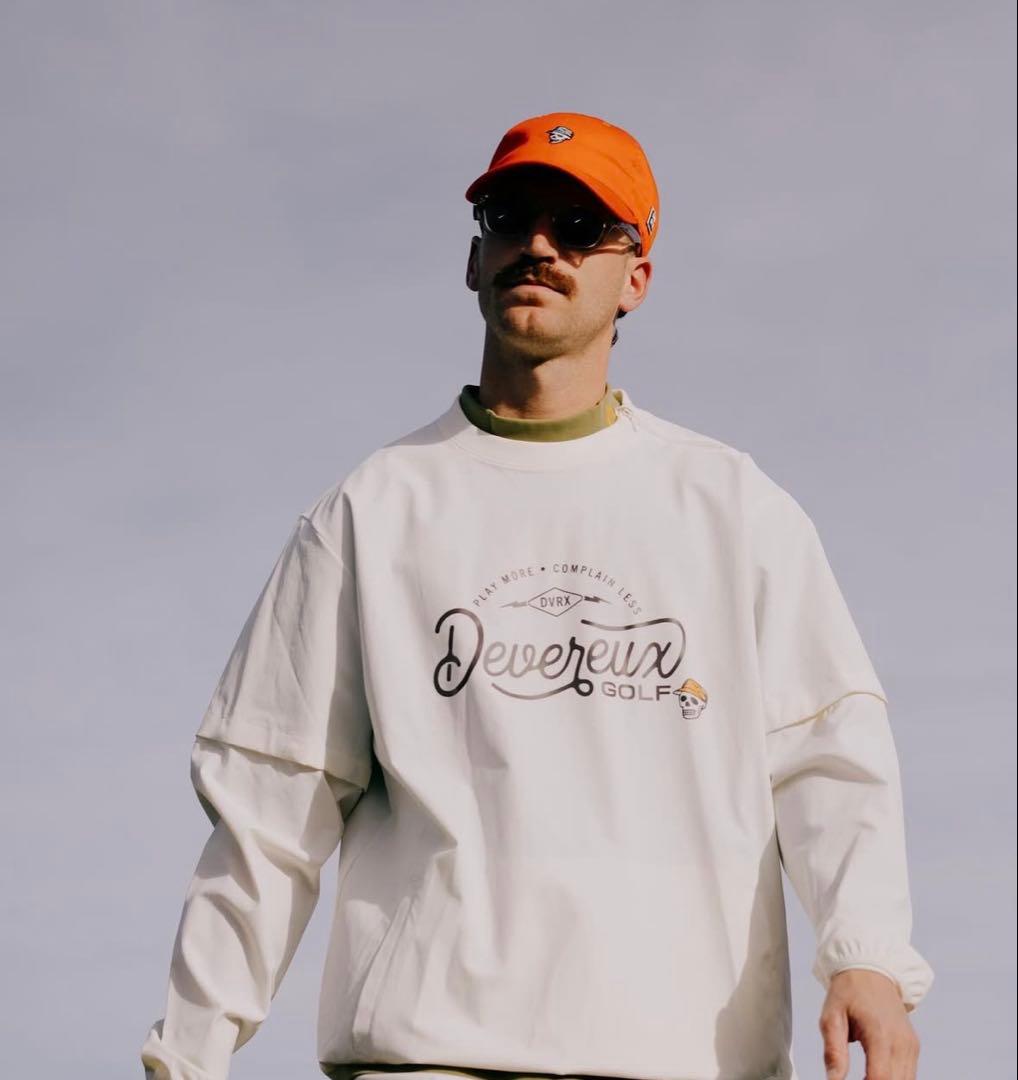i*i様 美品✨Devereux Golf アイボリー シャツ　サイズM