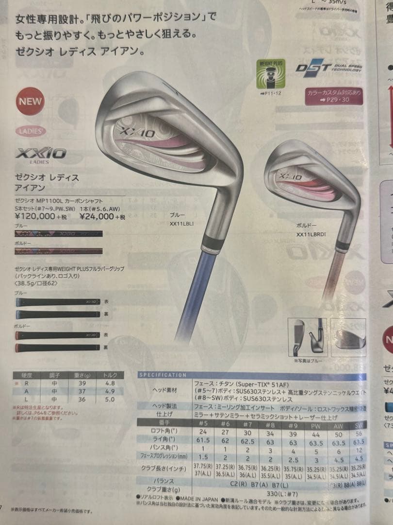 レディース 12代目 ゼクシオ ゴルフクラブセット XXIO 12 バッグ新品