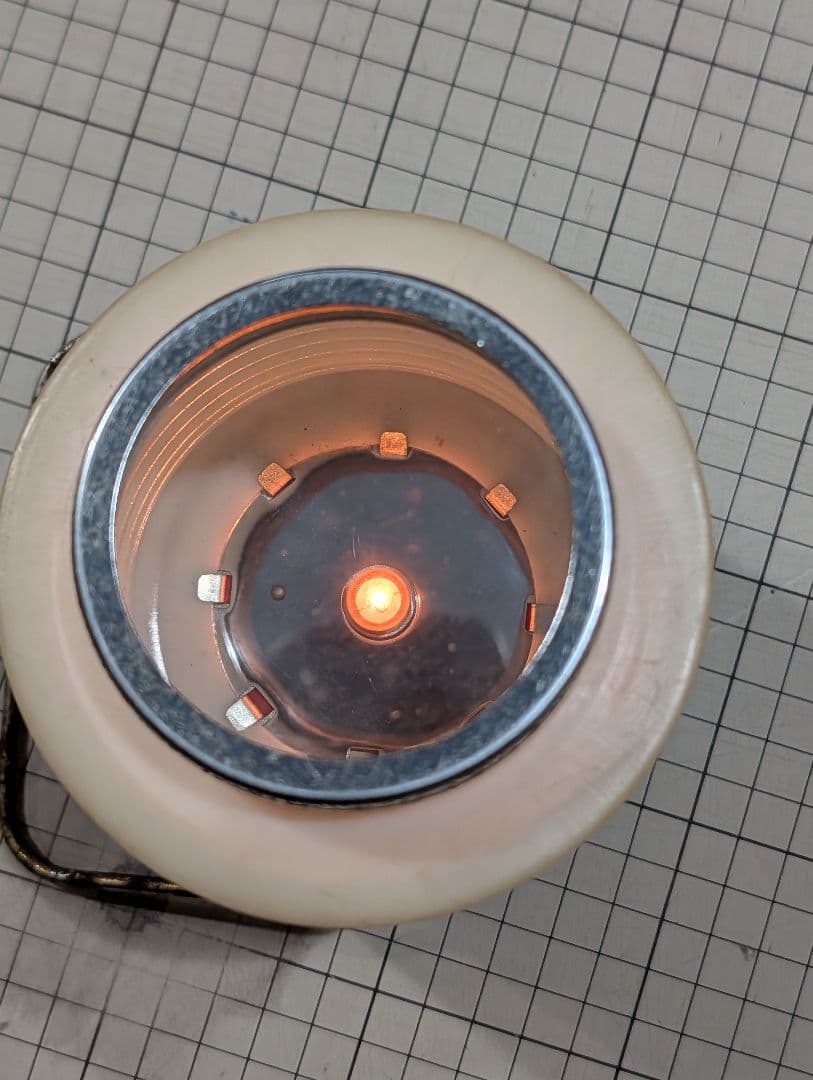 昭和レトロ　HITACHI ランタン