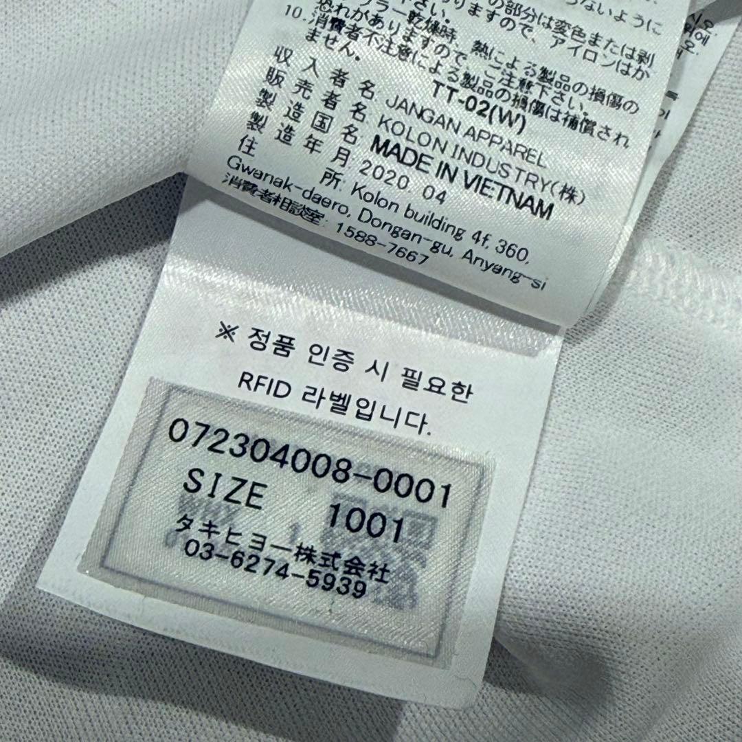 【50%オフ】定価1.9万円　WAAC ホワイト 長袖ポロシャツ　メンズ